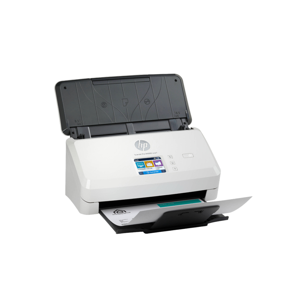Escáner Inalámbrico de Alimentación Vertical HP ScanJet Pro N4000 snw1