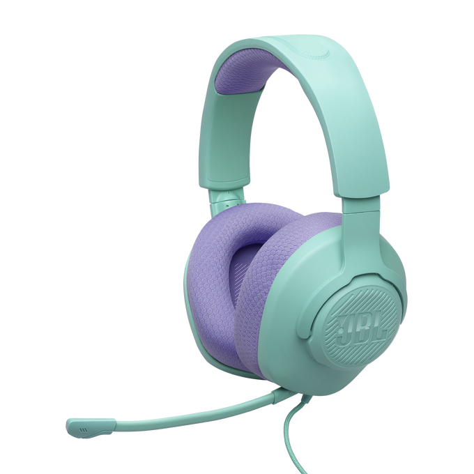Audífonos Alambrícos JBL Quantum 100 M2 Cyan 3.5 mm