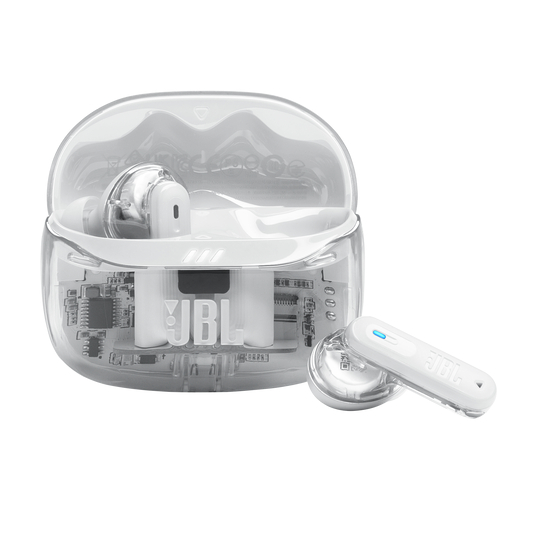 Audífonos Inalámbricos JBL Tune Beam 2 Fantasma Blanco Bluetooth 5.3