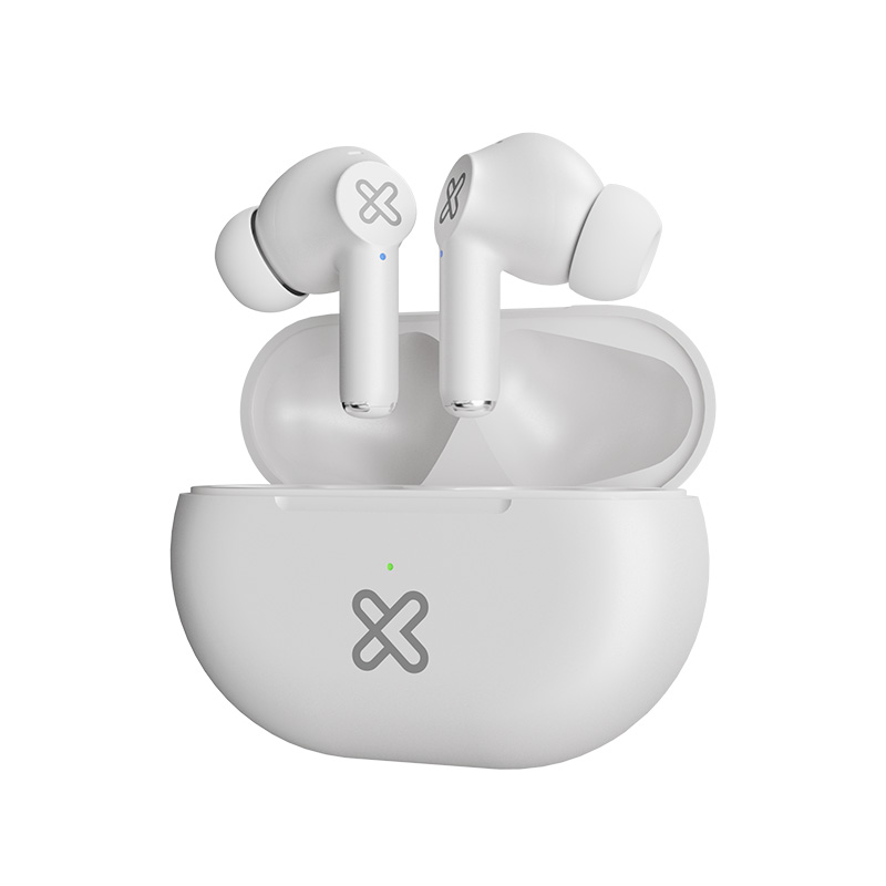 Audífonos Inalámbricos Klip Xtreme Buds-Fi Blanco Bluetooth 5.4