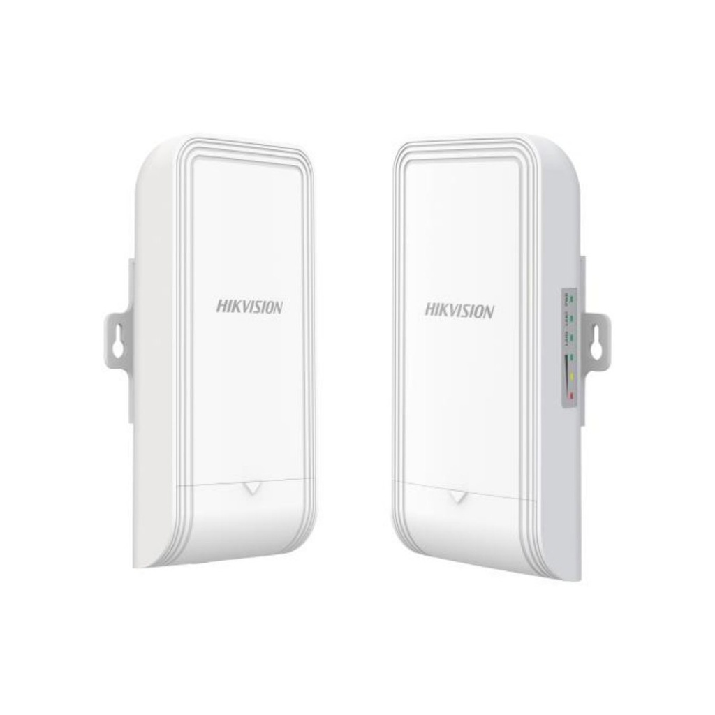 Kit de Puente Inalámbrico Exterior Hikvision 5 GHz 867 Mbps para Transmisión de Video 5KM