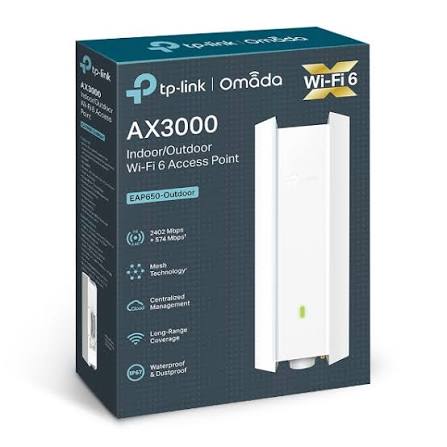 Punto de Acceso Profesional Exterior TP-Link Omada AX3000