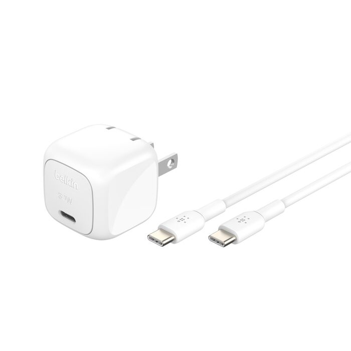Cargador de Pared Belkin BoostCharge Compact USB-C 30W 