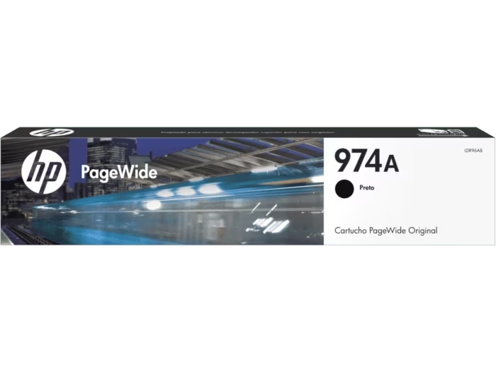 Cartucho de Tinta Negra HP 974A para HP PageWide Pro