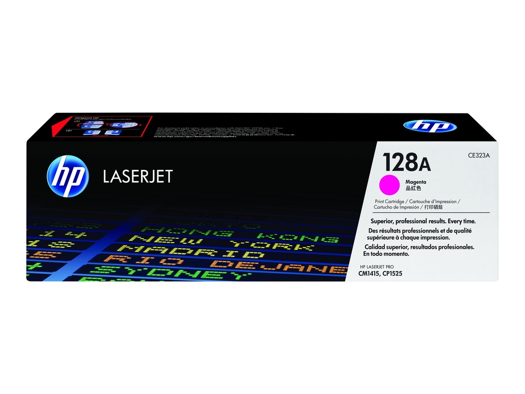 Tóner HP 128A Magenta para HP Color LaserJet