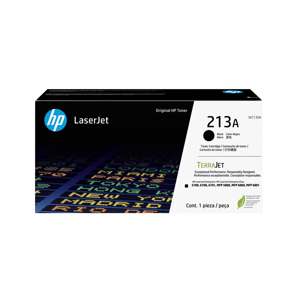 Tóner HP 213A Negro Estándar con TerraJet