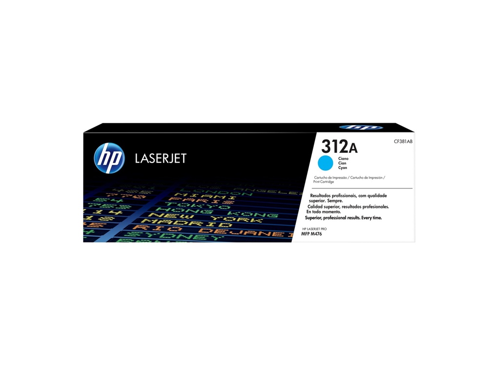 Tóner HP 312A Cian de Capacidad Estándar