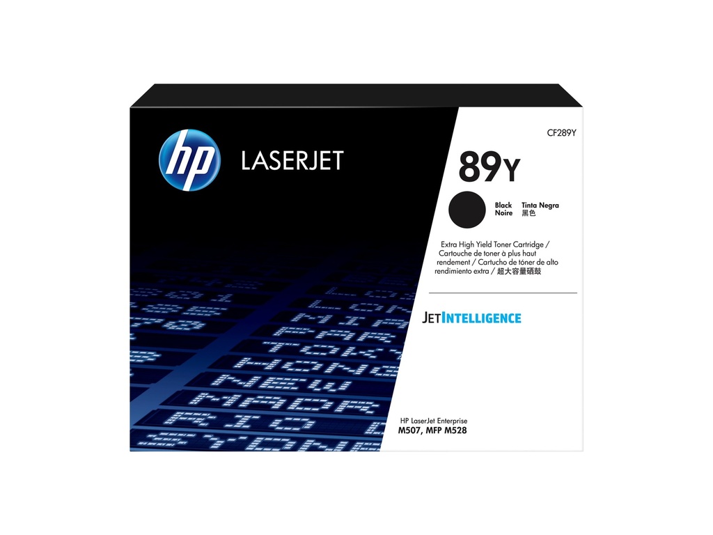 Tóner HP 89Y Negro de Extra Alta Capacidad con JetIntelligence