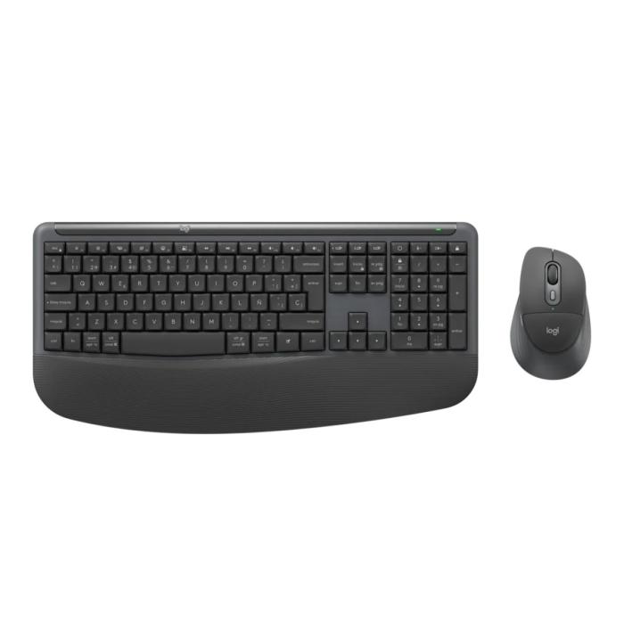 Combo de Teclado y Mouse Inalámbrico Logitech Signature Comfort Plus MK880