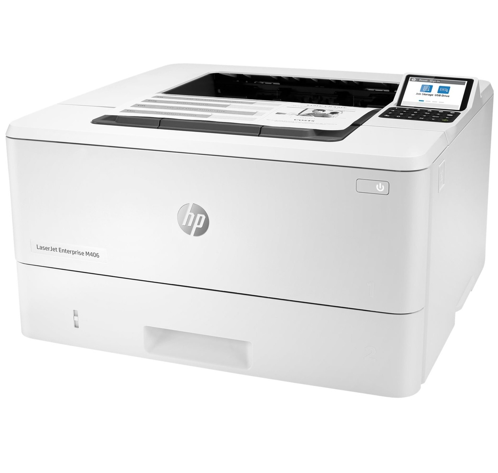 Impresora HP LaserJet Enterprise M406dn Monocromática Empresarial