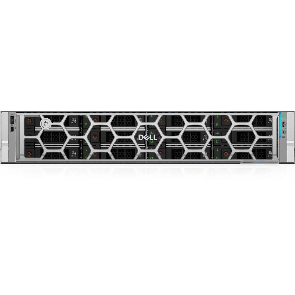 Servidor Empresarial Dell PowerEdge R570 Intel Xeon 6 128GB DDR5 480GB