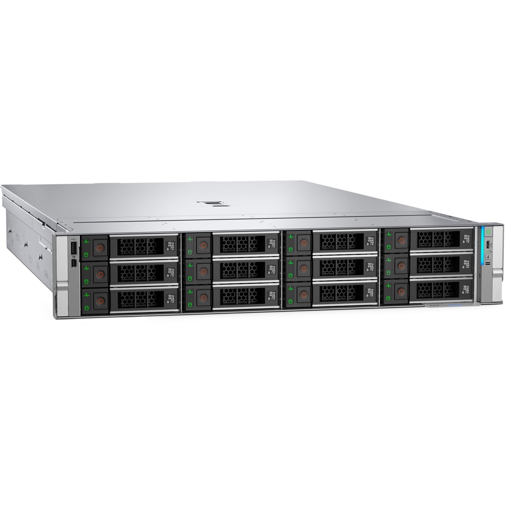 Servidor Empresarial Dell PowerEdge R570 Intel Xeon 6 128GB DDR5 480GB