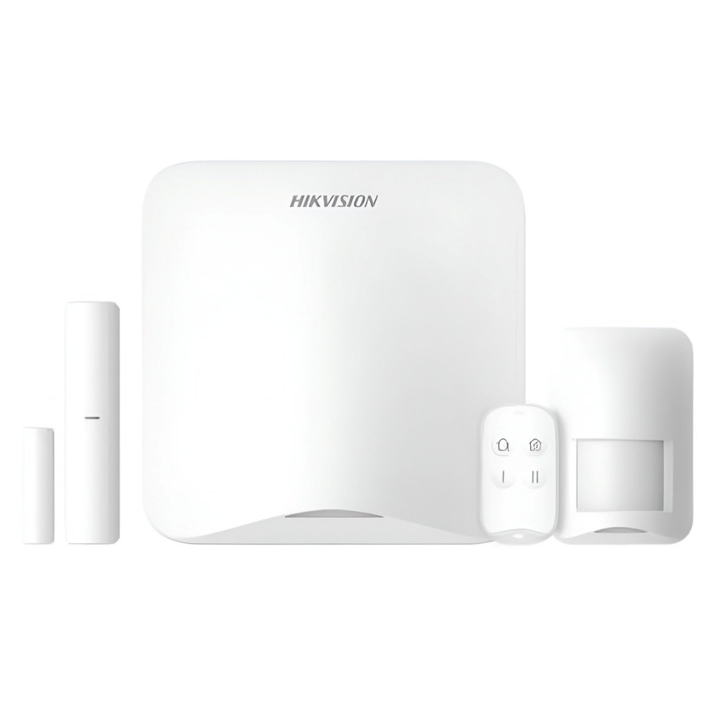Kit de Alarma Inalámbrica Hikvision AX HOME WIFI y 4G de 16 Zonas con PIR