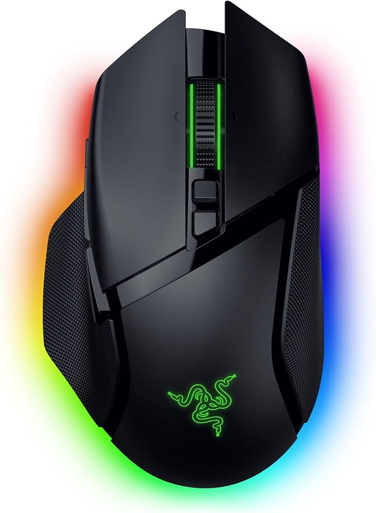 Mouse Gamer Inalámbrico Razer Basilisk V3 Pro 35K, Negro