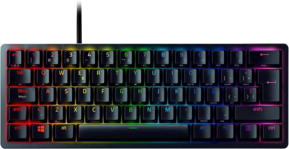 Teclado Óptico Alámbrico Gamer Razer Huntsman Mini 60%