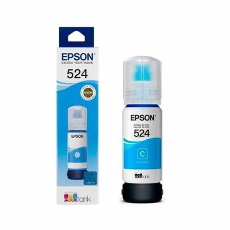 Botella de Tinta Epson T524220-al Cyan