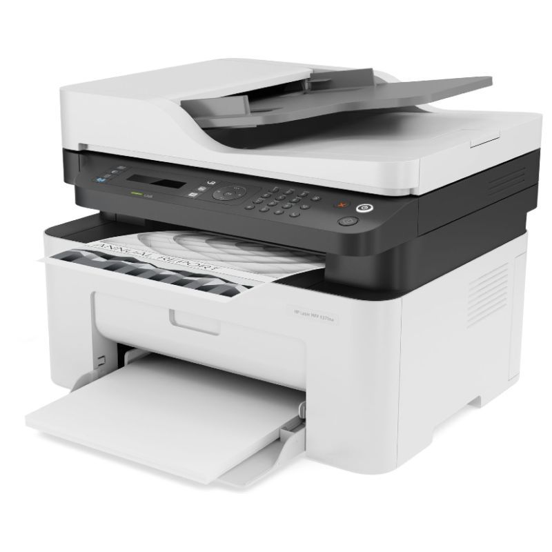 Impresora Multifuncional H.P. MFP 137FNW USB, Ethernet, Wi-Fi Monocromática