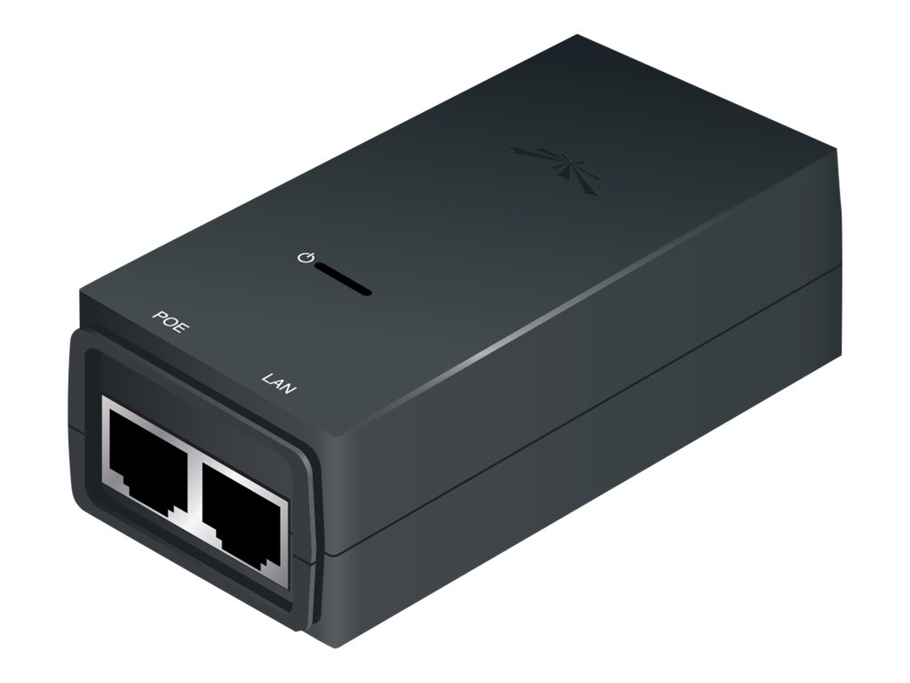 Inyector PoE 100-240vca 48Vcc 24W PoE