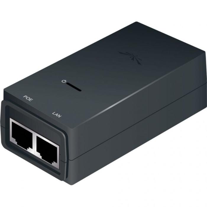Inyector PoE 100-240vca 48Vcc 24W PoE