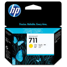 Cartucho de Tinta Original H.P. 711 Yellow