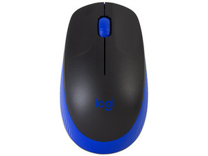 Mouse Inalámbrico Logitech M190 Óptico Negro / Azul