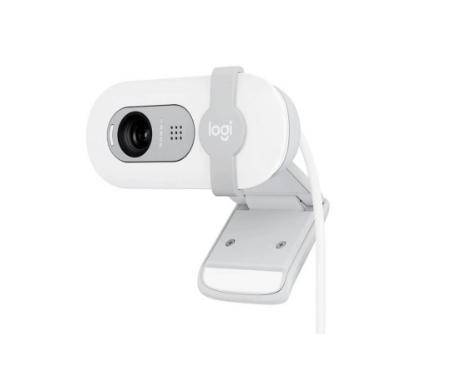 Cámara Web Logitech Brio 100 Full HD 1080P USB Blanco