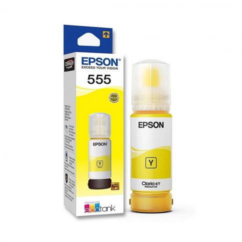 Botella de Tinta Epson T555420-AL Amarillo