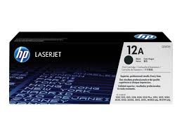 Cartucho de Tóner Original H.P. LaserJet Negro Q2612A =12A