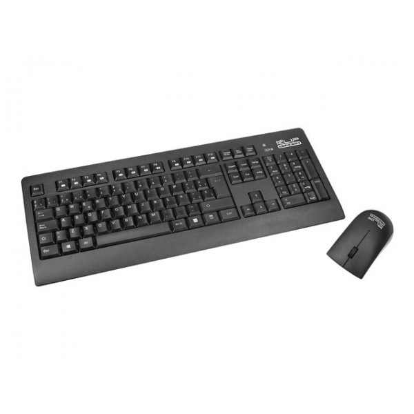 Combo de Teclado y Mouse KlipXtreme KCK-265S Inalámbrico USB