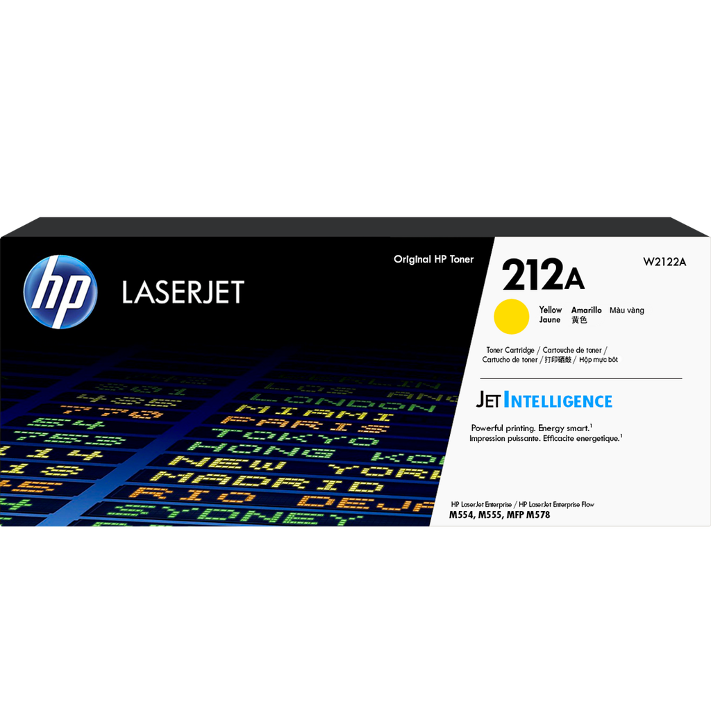 Cartucho de tóner HP Laserjet W2122A Amarillo
