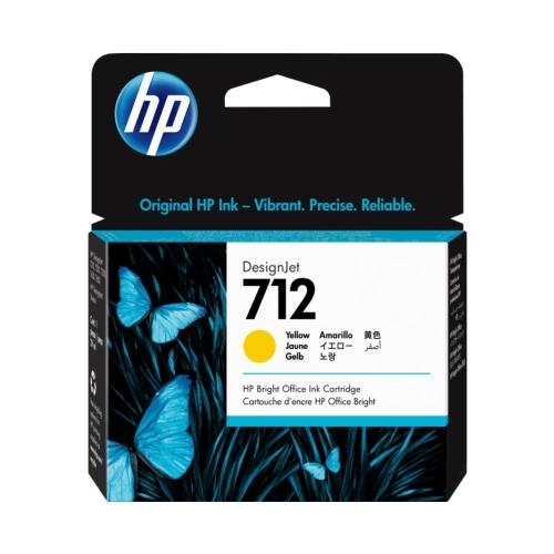 Cartucho de Tinta HP DesignJet 712 Amarillo de 29ml