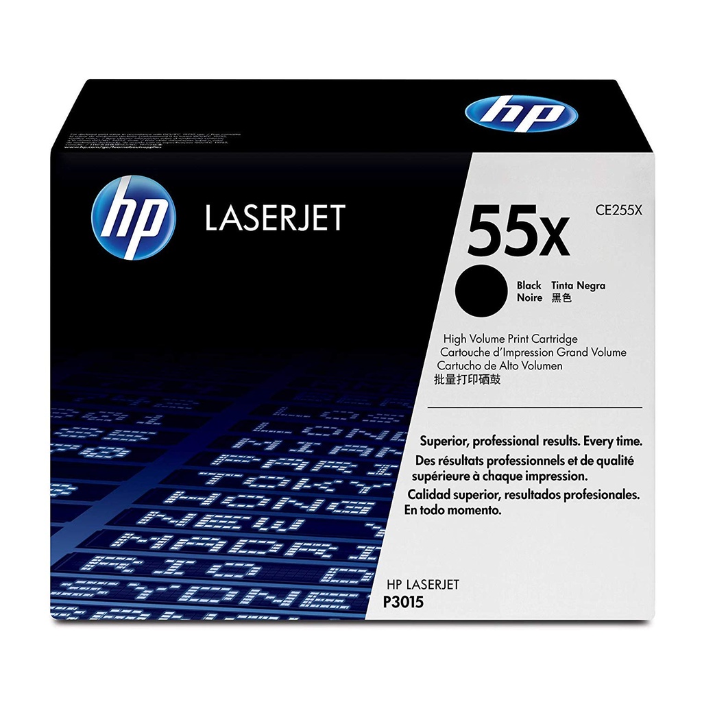 Cartucho de Tóner HP Laserjet CE255X Negro