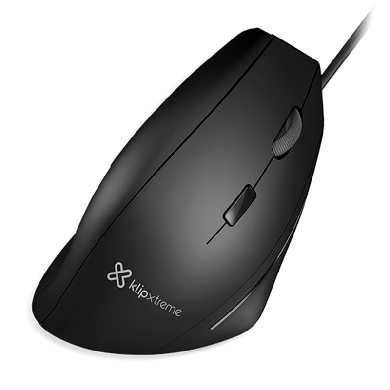 Mouse Kilpxtreme Krest 6 Botones 1600DPI Ajustables Interfaz USB Longitud del cable de 1.8m Negro