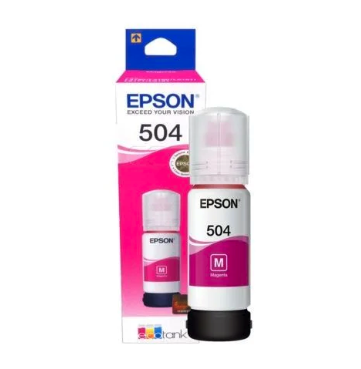 Botella de Tinta Epson Original T504320 Magenta 70ml