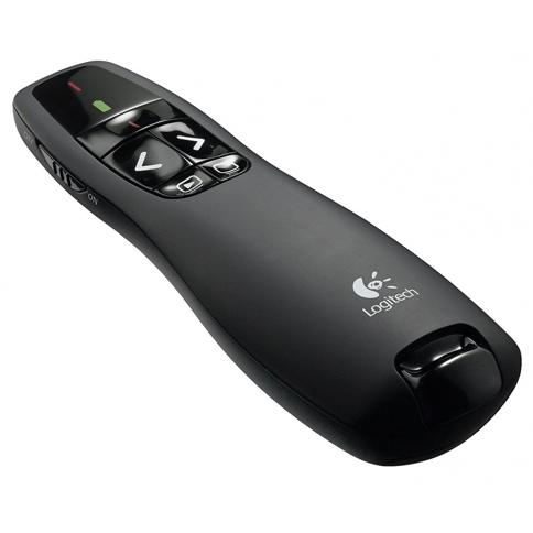 Presentador Puntero Láser Logitech Remoto R400 Luz Roja