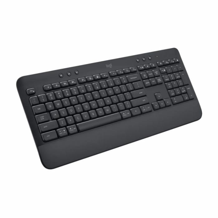 Logitech Signature K650 Teclado Inalámbrico 2.4GHz + Bluetooth Español Grafito