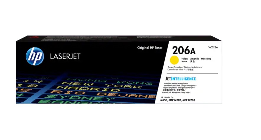 Cartucho de Tóner HP 206A LaserJet Original Amarillo