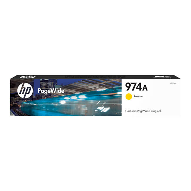 Cartucho de Tinta HP 974A Yellow Pagewide Original