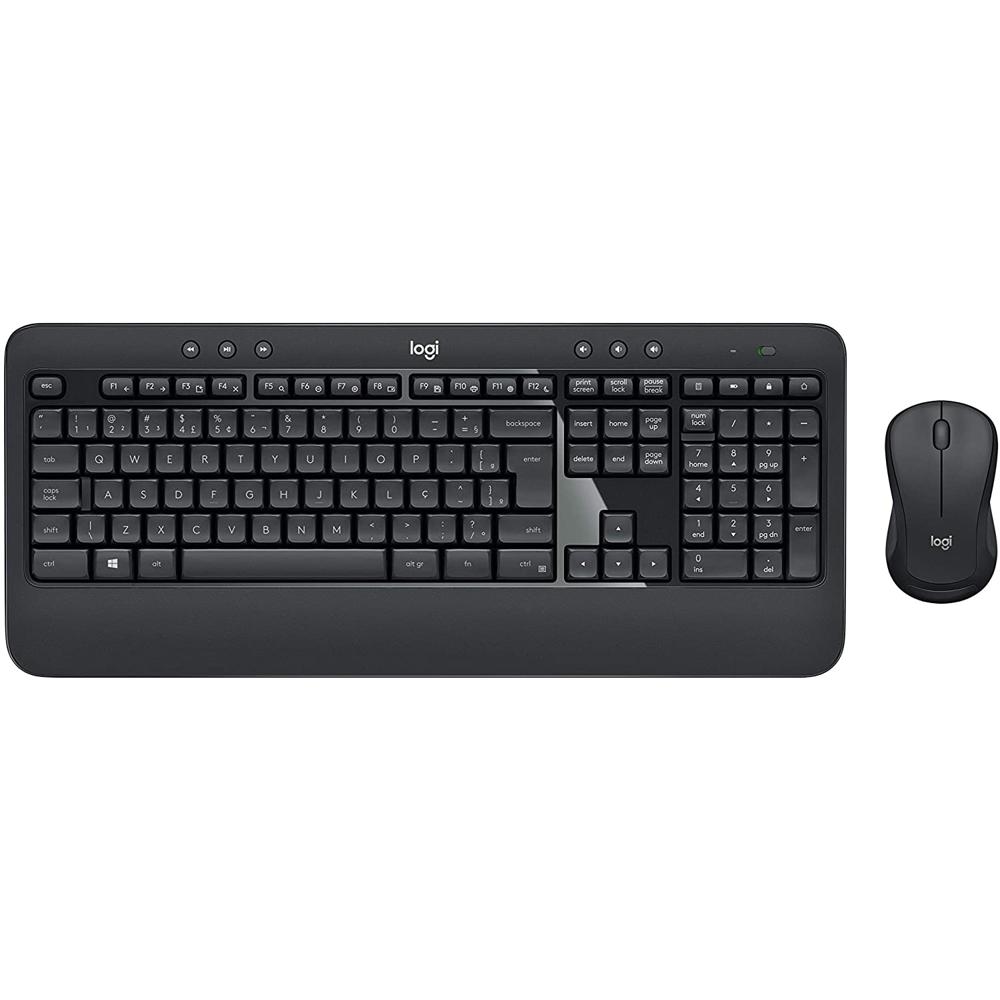 Teclado y Mouse Inalámbrico Logitech MK540 Advanced Negro Español