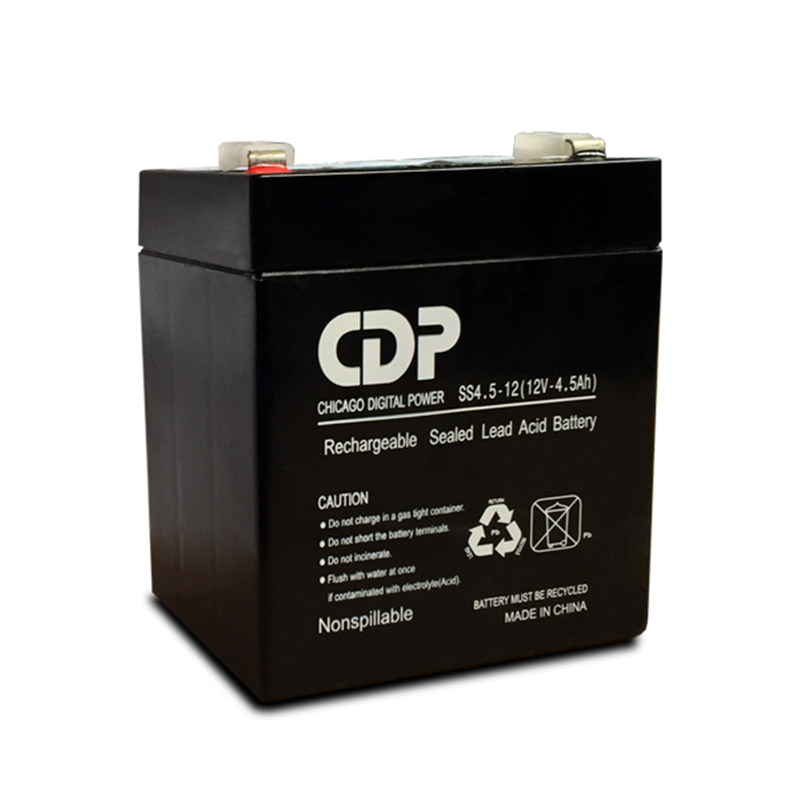 BATERIA CDP 12 VOLTIOS 4.5AH ACIDO PLOMO, SELLADA, LIBRE DE MANTENIMIENTO