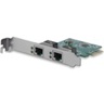 Tarjeta de Red NIC PCI Express De 2 Puertos Gigabit Ethernet RJ-45 10/100/1000Mbps