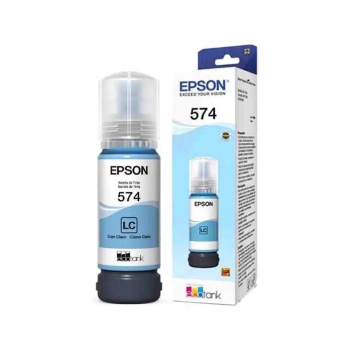 Botella de Tinta Epson T574520 Color Light Cyan 70ml