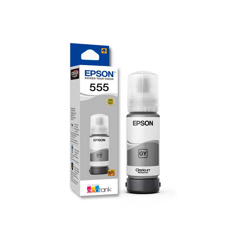Botella de Tinta Epson T555520-AL Gris Ligth