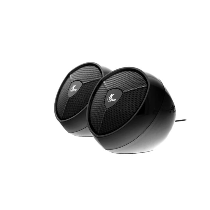 Bocina Xtech XTS-111 2.0 Canales Con Alimentación USB y Jack 3.5mm