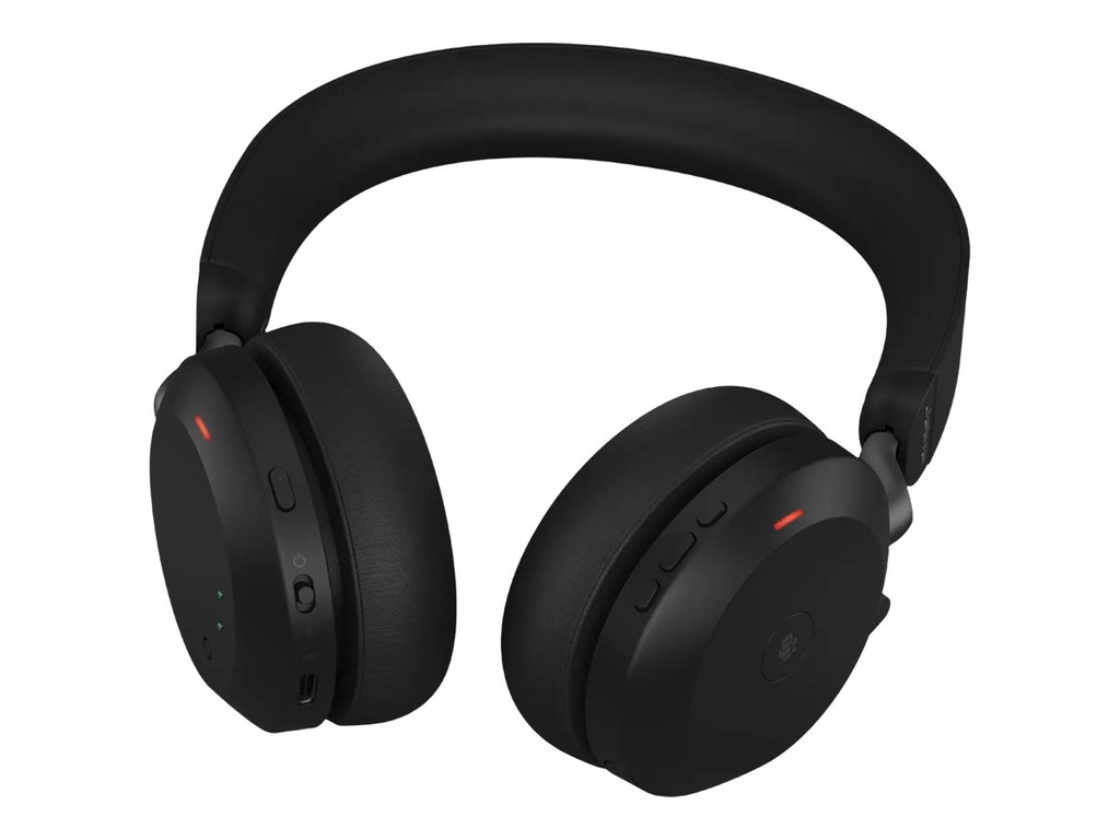Audífonos Inalambricos Tipo Diadema con Micrófono Jabra Evolve2 75, USB-A, Bluetooth. Color Negro
