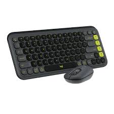 Combo de Teclado y Mouse Logitech POP ICON Bluetooth En Español