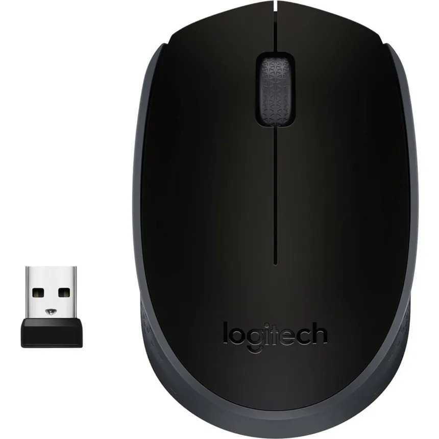 Mouse Logitech M170 Inalámbrico USB Negro