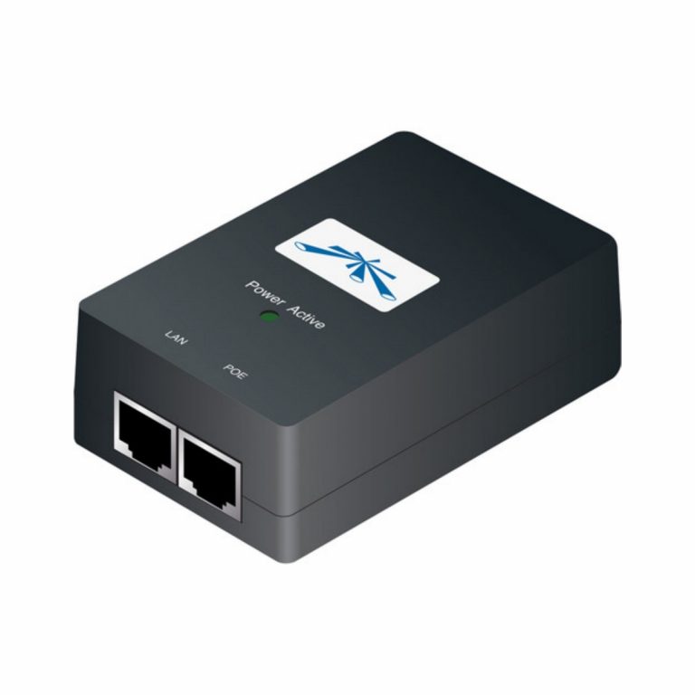 Inyector de corriente 100-240 V CA  24 V CC 24W de PoE