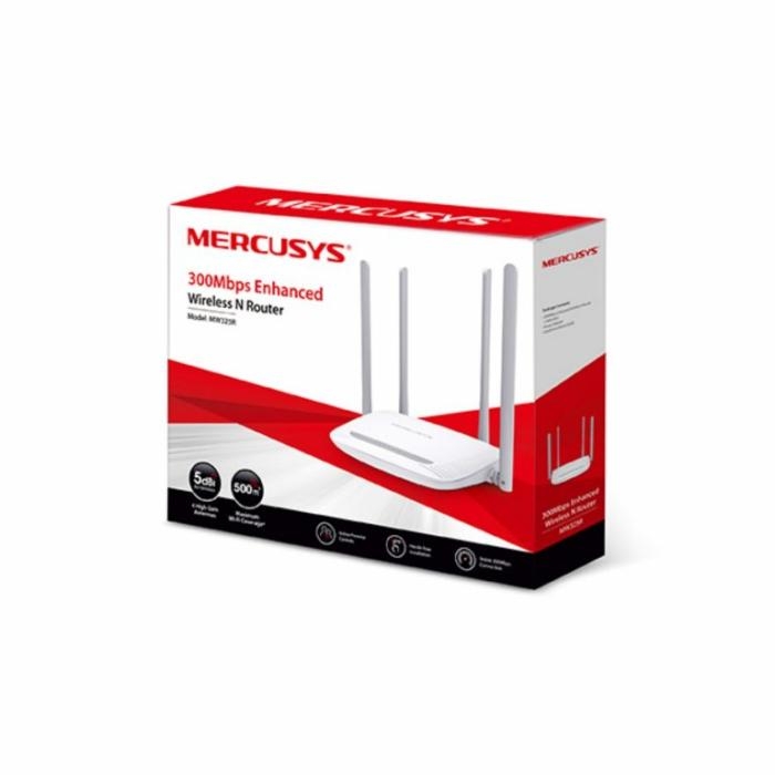 Enrutador inalámbrico Mercusys MW325R Enhanced Wireless N Dual Band 2.4 GHz  y 2.5 GHz Wi-Fi