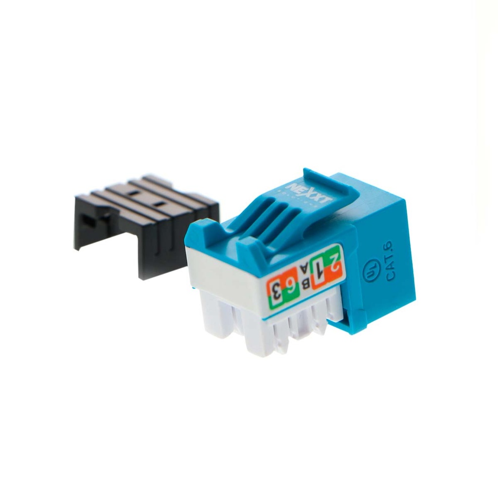 Keystone Jack Nexxt Solutions Infrastructure Cat6 Azul 1000 Mbps